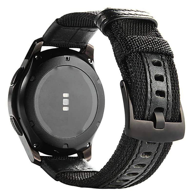 Bracelet Forerunner 245 nylon 20 mm agate pour montre Garmin Vivoactive 3