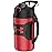 Under Armour Half Gallon Water Bottle Insulated, 64oz Insulated Water Bottle with Handle, Fence Hook, Leak Resistant, for Baseball, Football & More, Red/Black