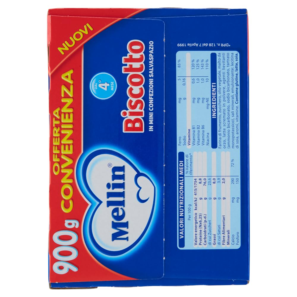 Mellin Biscotto Classico 900g + Italian Gourmet Polpa 400g