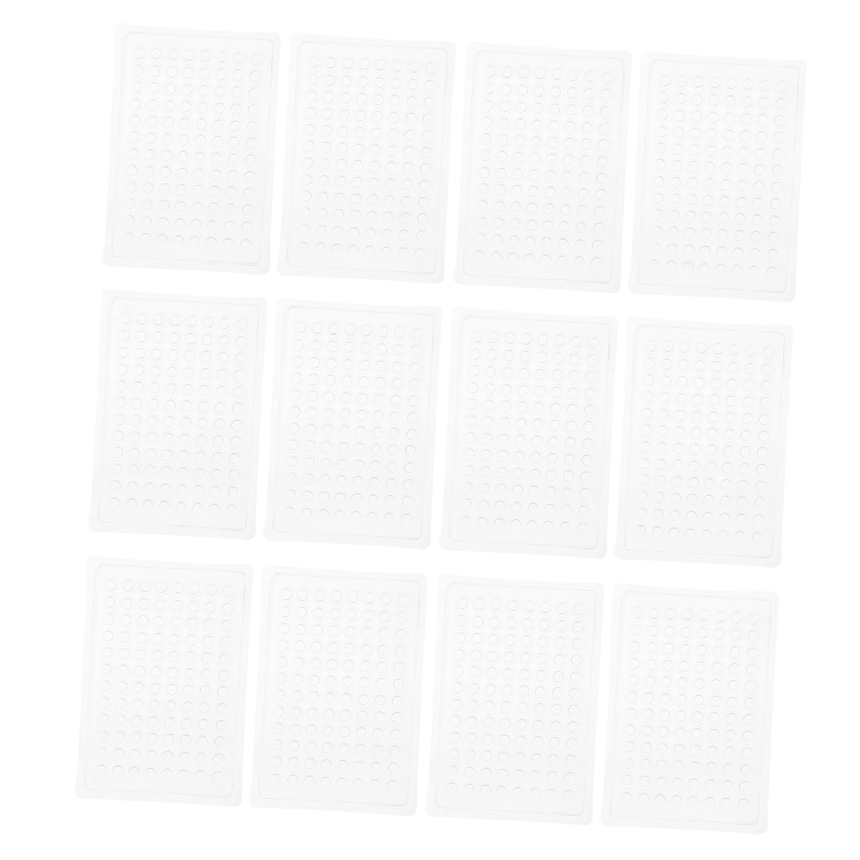 PRETYZOOM 2 Sätze Zellkulturplatte Gewebekulturplatte Für Das Labor Zellkulturtablett Laborkulturtablett Werkzeuge Für Die Gewebekultur Transparent Pvc 100 Stück * 2