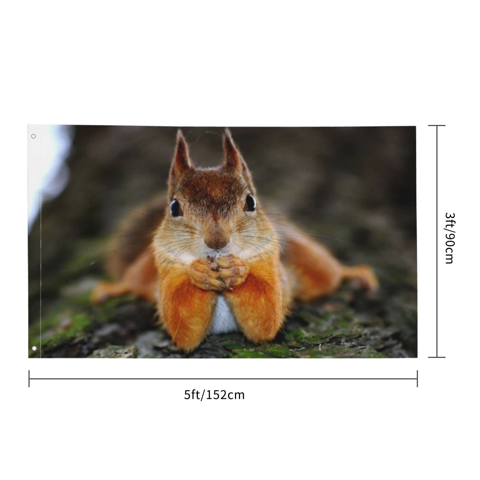 ShineSnow Gartenflagge 'Eule Im Baum' - 71,1x101,6 Cm, Doppelseitig, Polyester (ohne Mast)