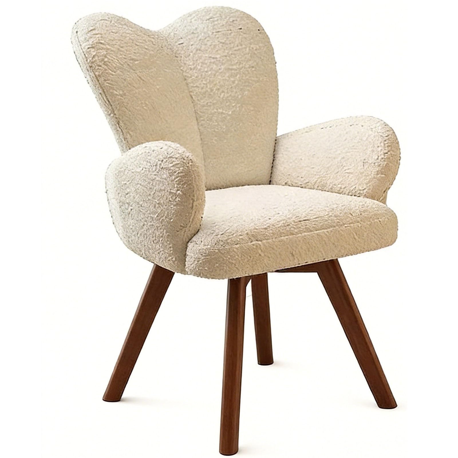 ZTGL Swivel Dining Chairs, With Ergonomic Curved Backrest