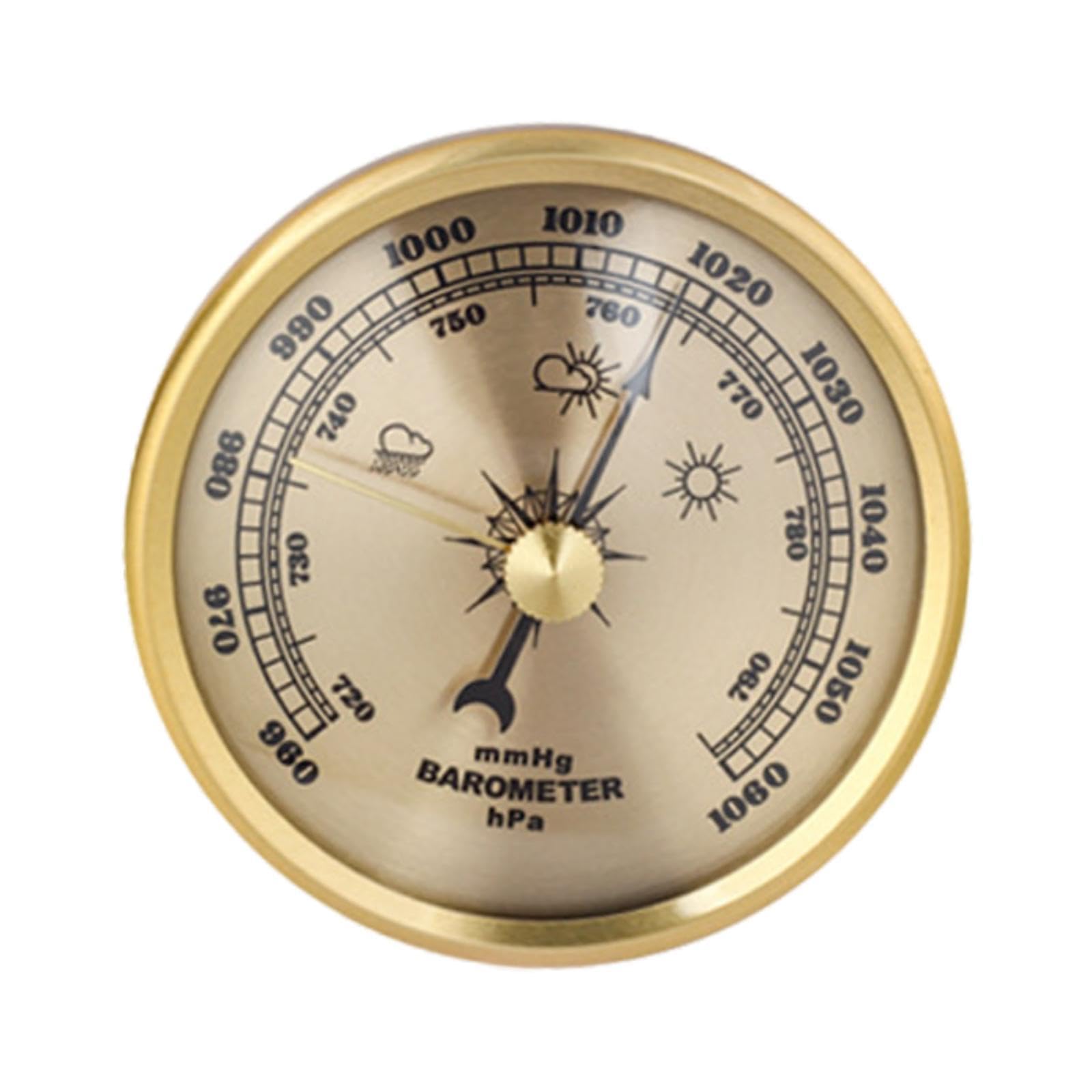 Amazon.co.jp: GUOOL 気圧計 アネロイド気圧計 mmHg/hpa 70 mm