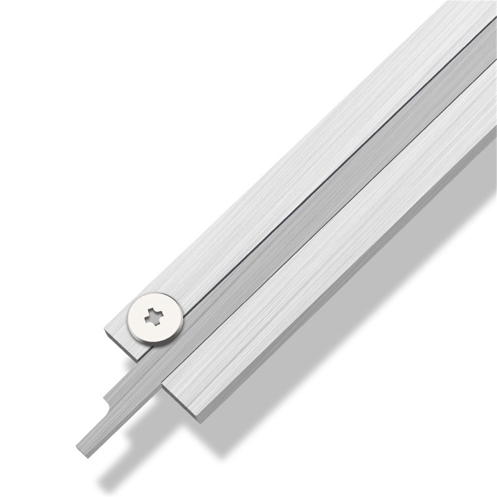 RajoNN Calibrador electrónico Digital Precisión de medición de Pasos Calibrador Vernier de 0,02 mm para Uso doméstico e Industrial (Color: Plata, Tamaño: 0.000-5.906 in)