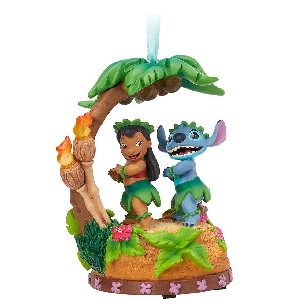 Disney Lilo & Stitch Singing Living Magic Sketchbook Ornament