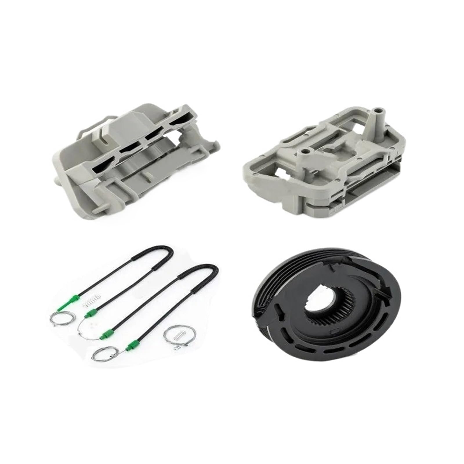 Sauanmnktp 1 Set Window Winder Repair Kit For Ford For Focus 1998-2005 Electric Window Regulator Repair Kit Front-Right