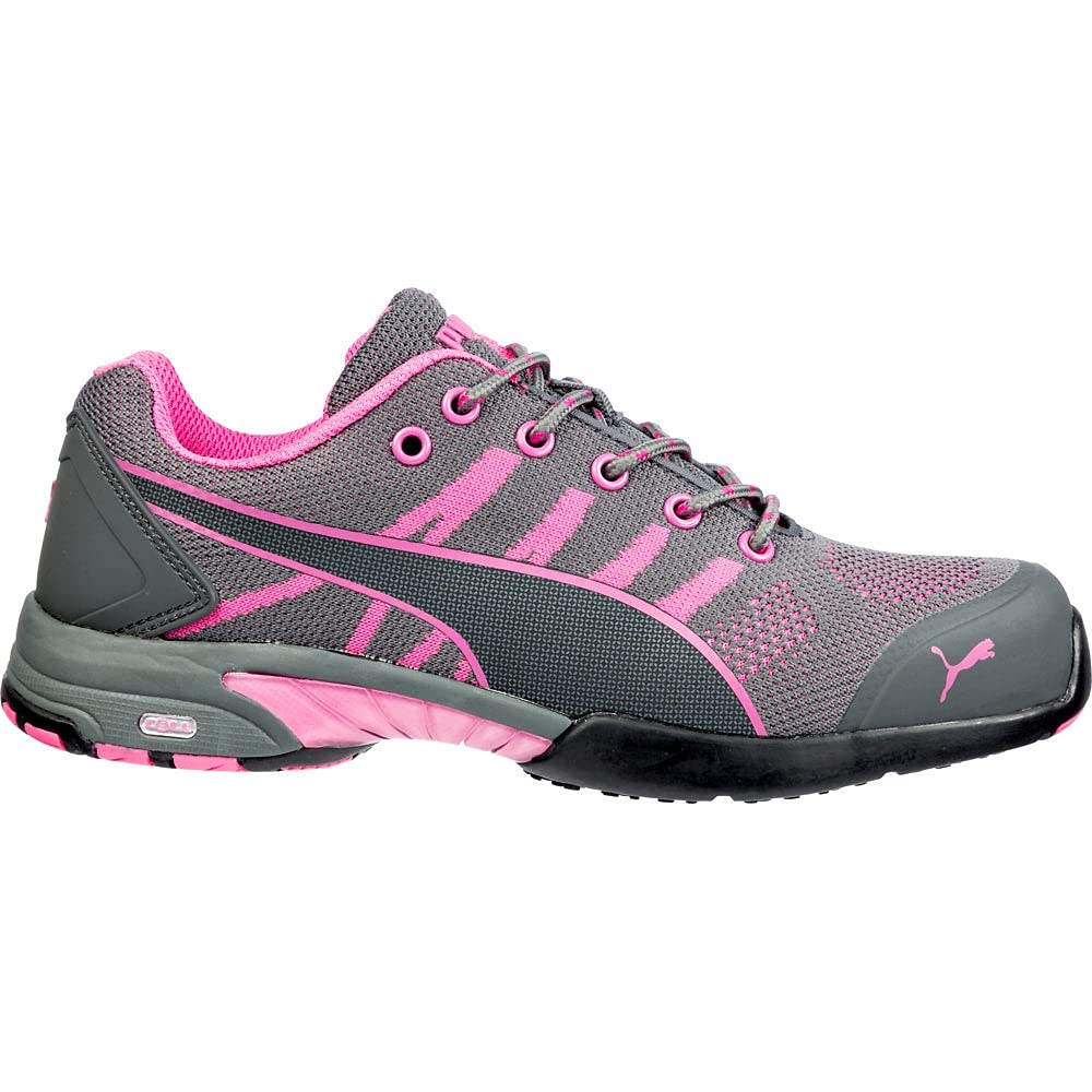 Puma 安全靴グレー/ピンク 新品、未使用25.5cm Amazon | PUMA 安全Celerity Knit WNS Low ASTM SD 安全靴 安全