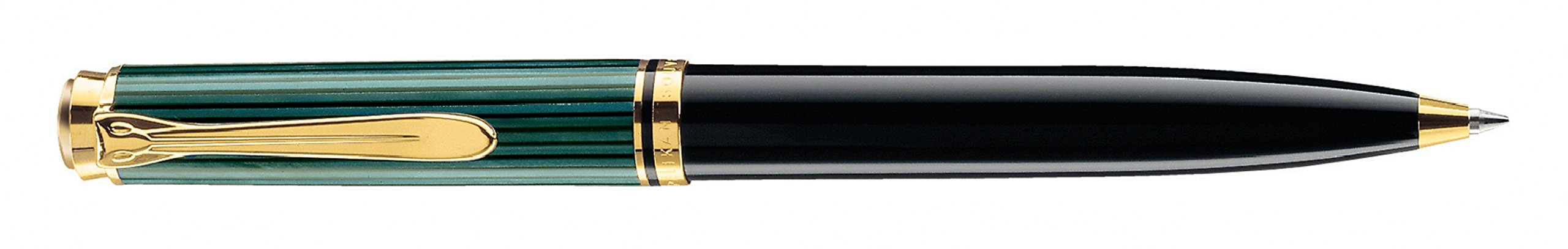 Pelikan 977595 Drehkugelschreiber Souverän K 600, schwarz/grün