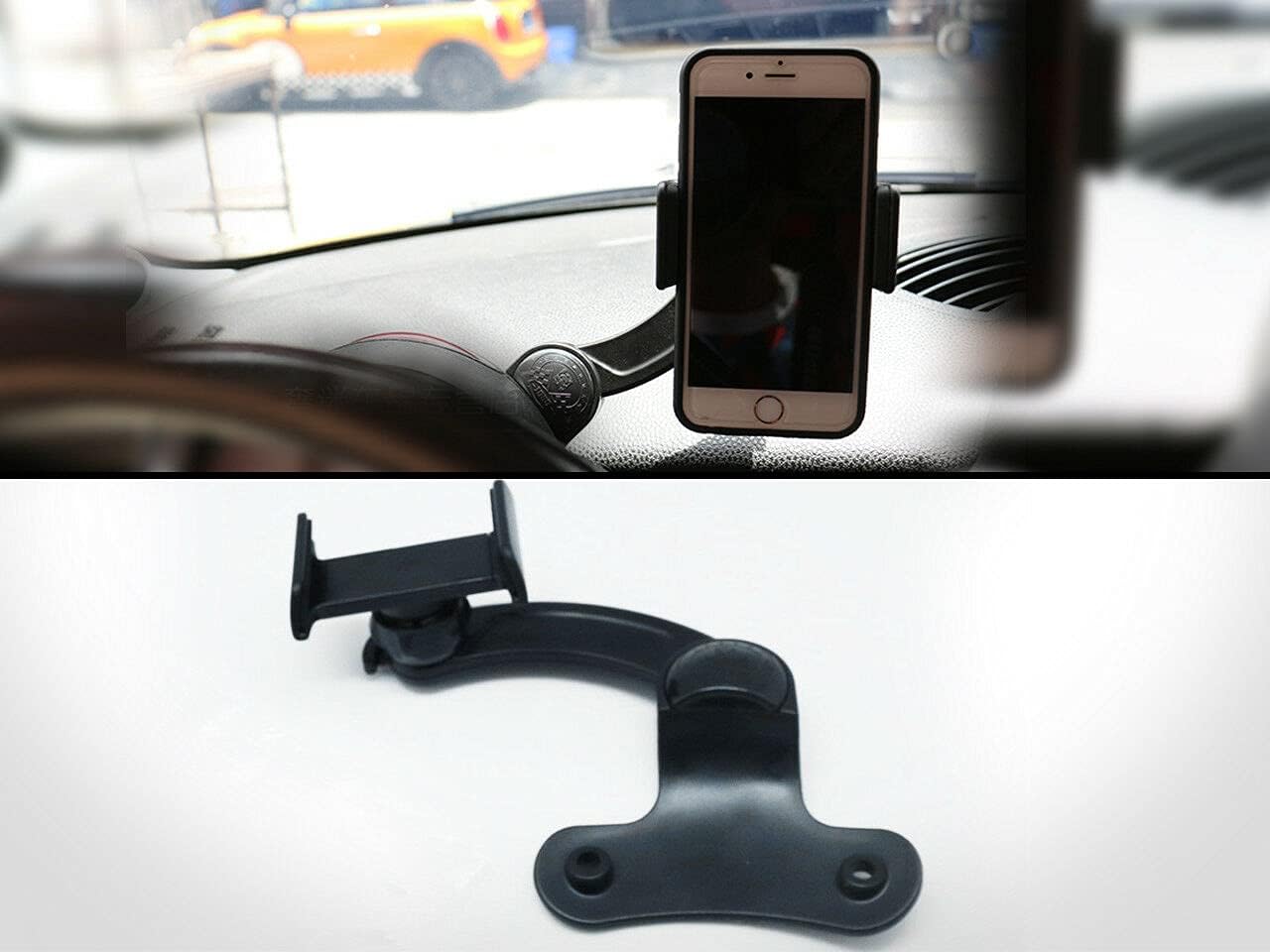 Interior Accessories – Car Smart Phone Folding Bracket Holder Compatible with Mini Cooper R55 R56 R57 R58 R59 Mk2 2007-2014