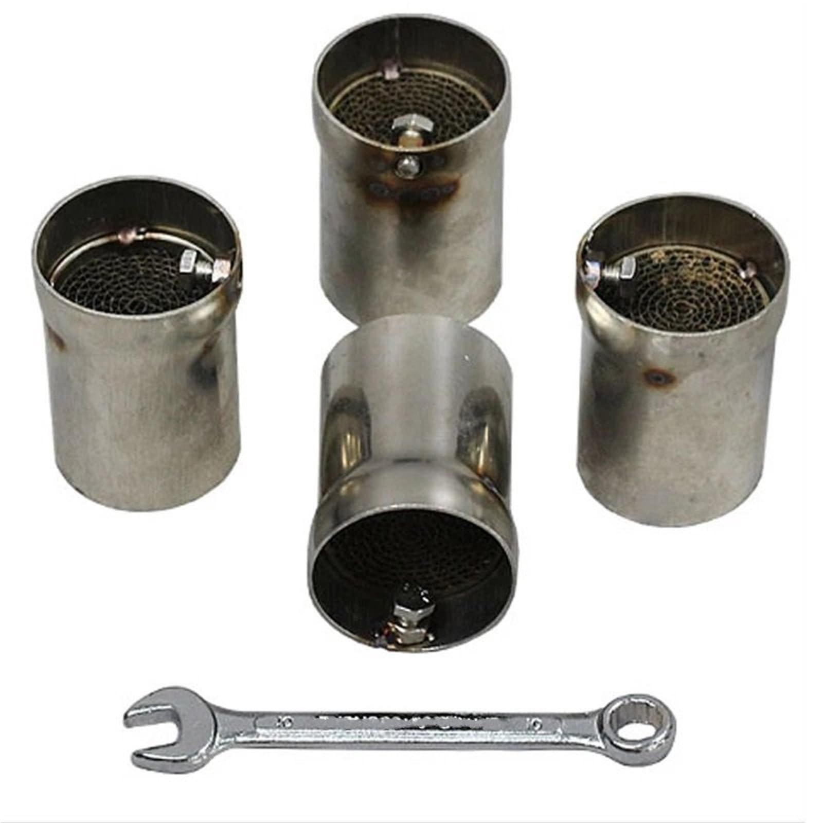 Universal 48MM Vorne Mitte Ende Katalysator DB Mörder Für Motorrad Auspuff Schalldämpfer(A Included wrench)