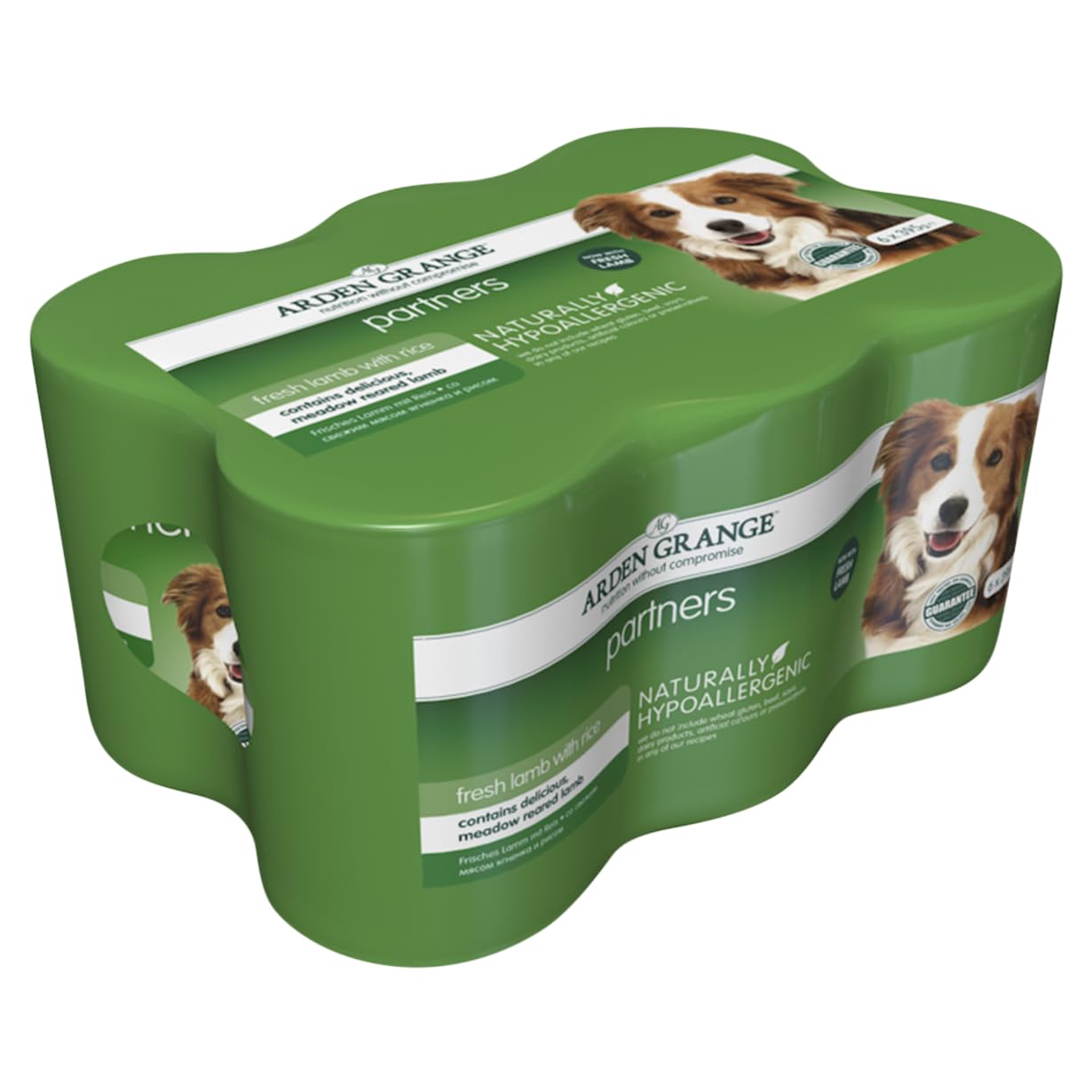 Arden Grange Partners Adult - Fresh Lamb with Rice, 6 x 395 g