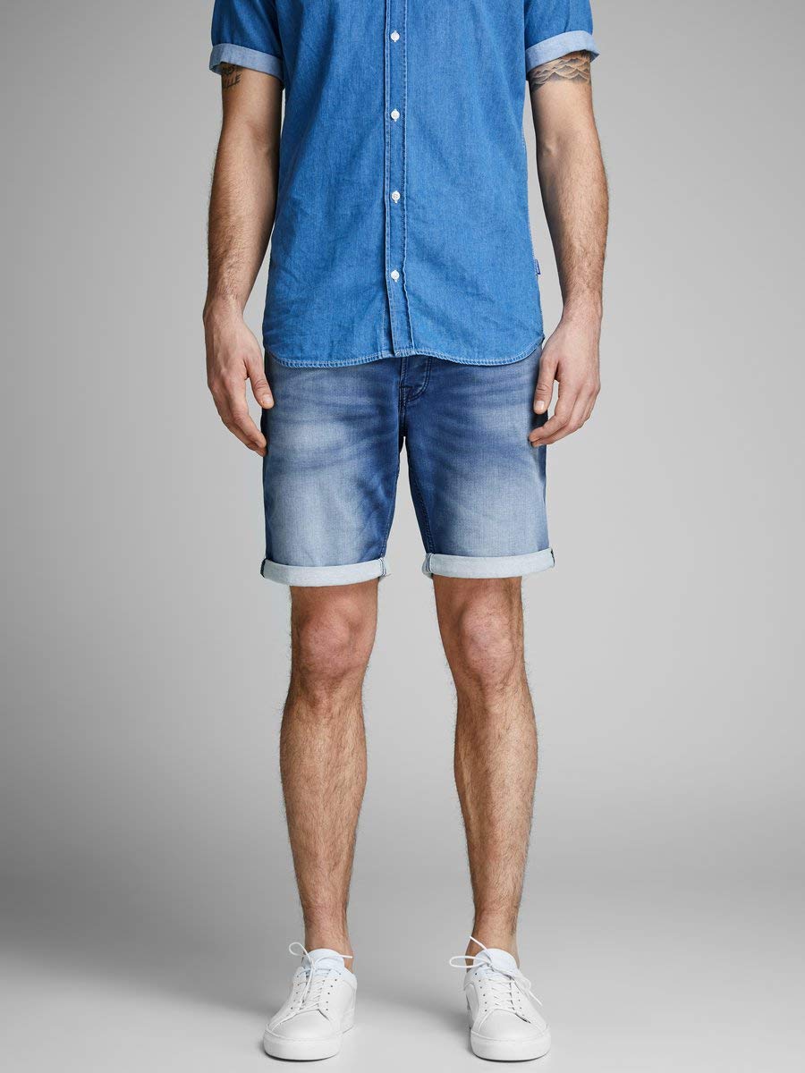 Jack & Jones Herren Jeans-Shorts Jjirick Jjorg Shorts Jj 657 50sps STS