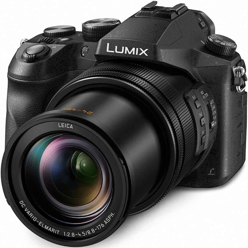 Panasonic Dmc-Fz2000Eb Lumix 20X Super Zoom Bridge Camera, Black
