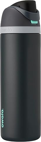 Owala FreeSip Stainless Steel Water Bottle 24 oz Foggy Tide