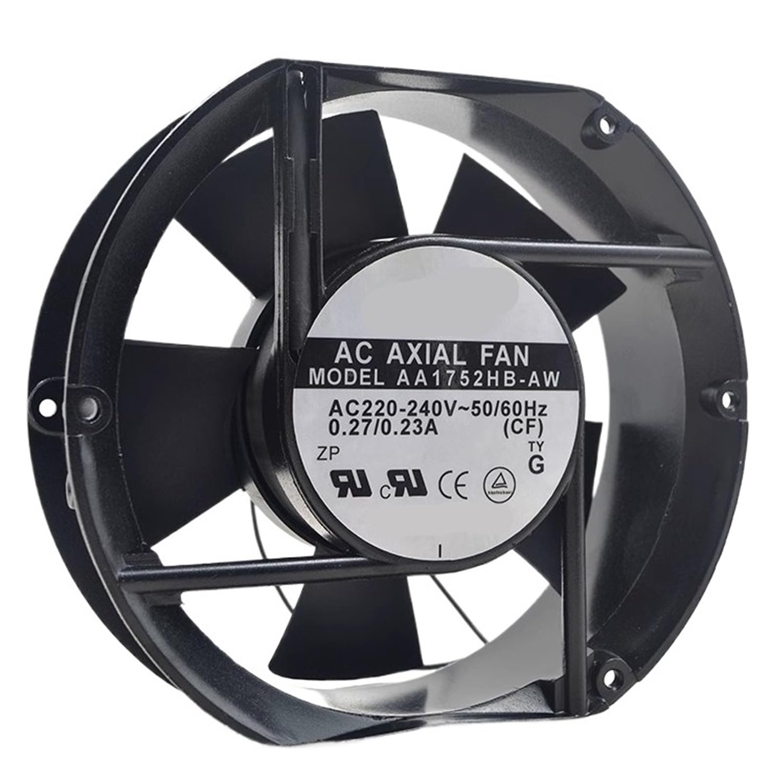 ZBWZXBDJ AA1752HB-AW 17251 AC220V 0.27A 12CM Fan