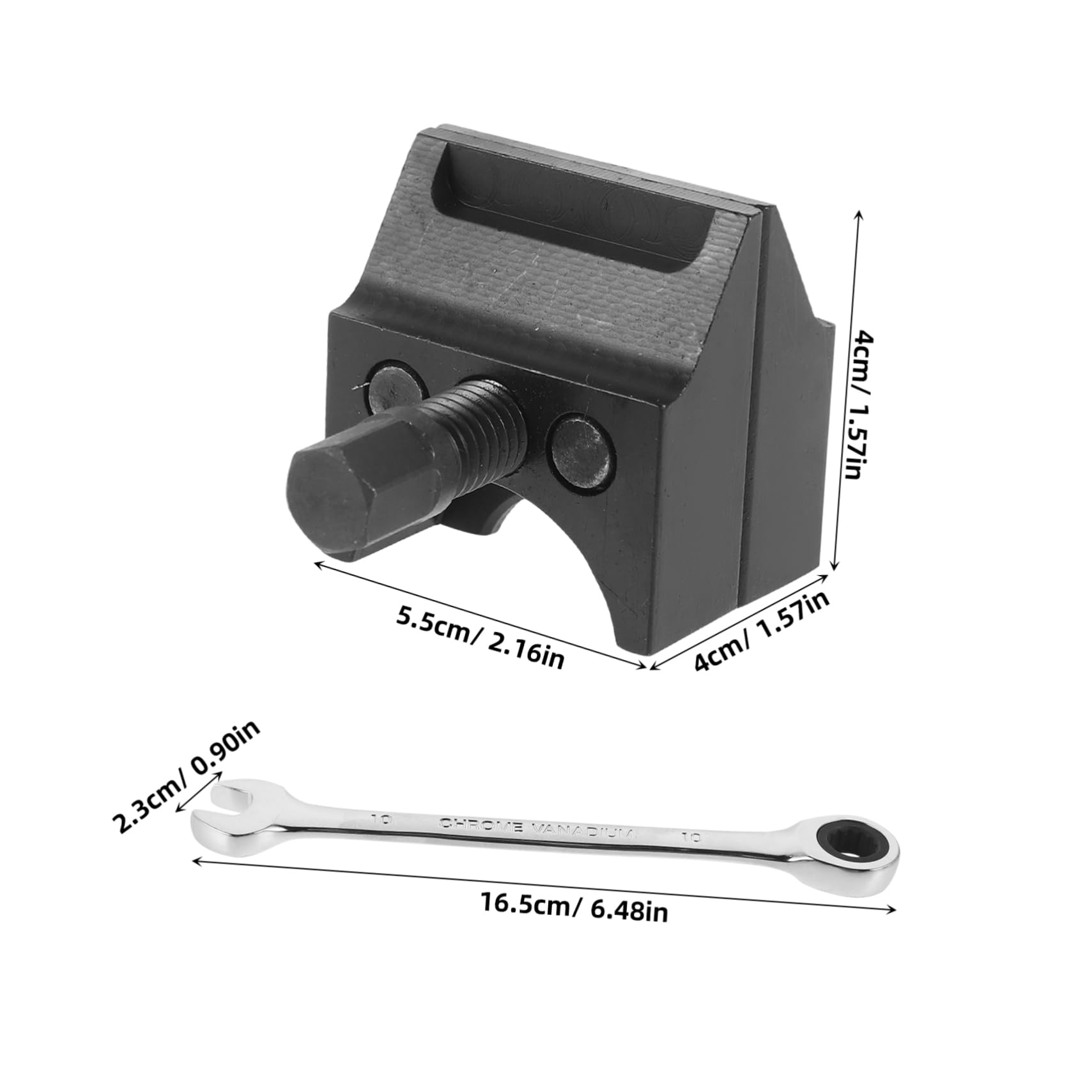Mikinona Shock Absorber Spreader Tool Set Strut Removal Tool Coilover Wrench for Suspension and Steering