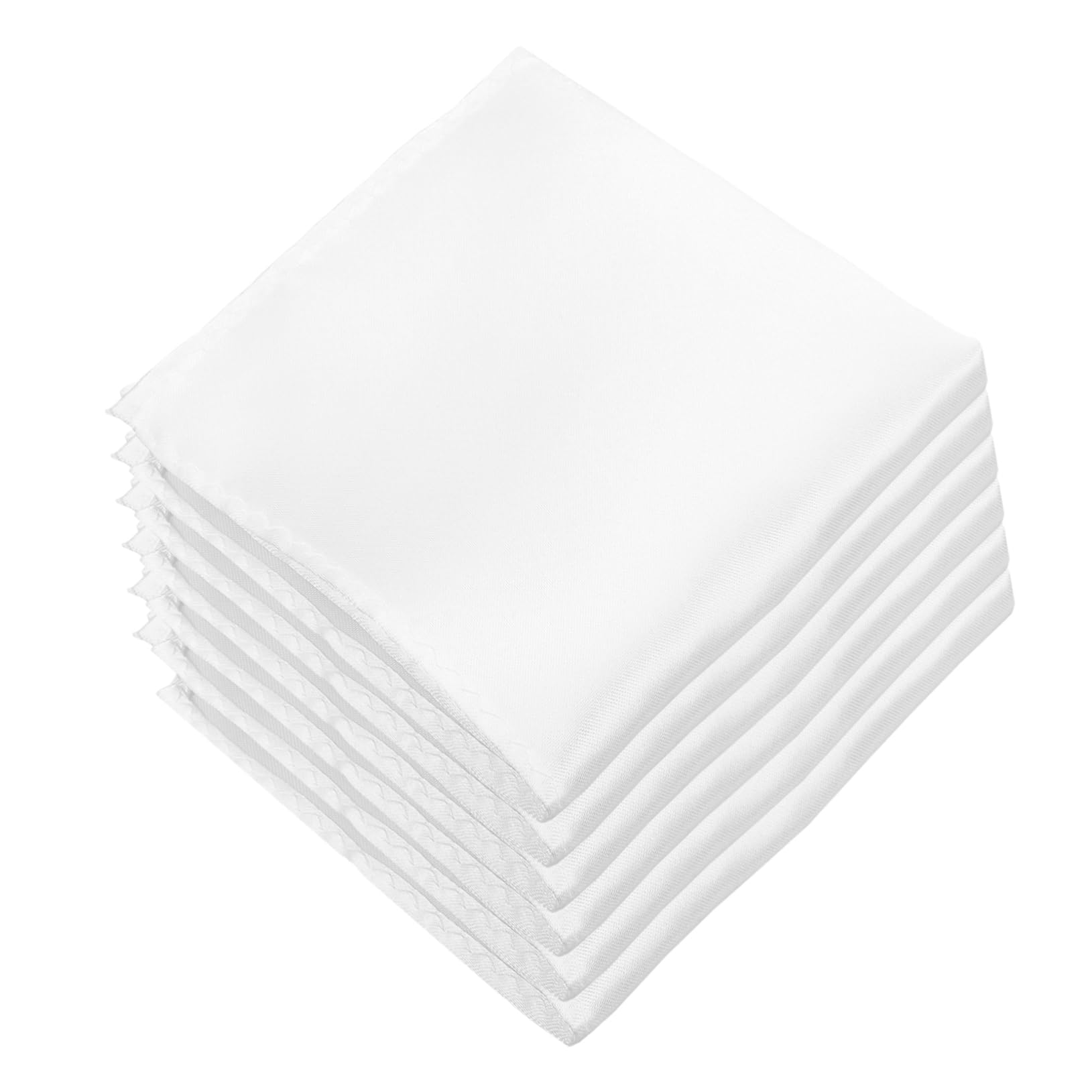 Ipetboom Classic Mens Suit Pocket Square Handkerchief Set Black White Purple Orange Decorative