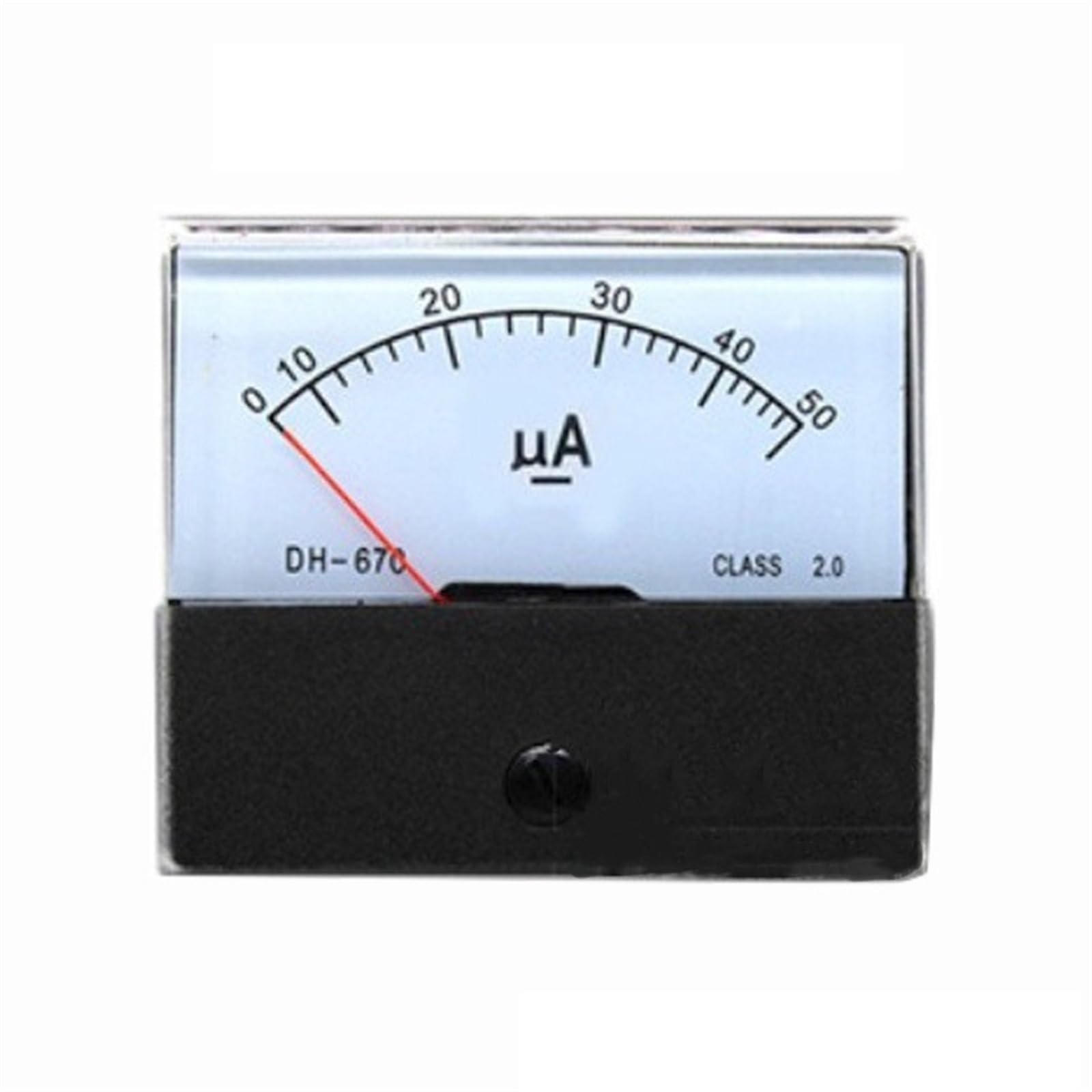 Microampèremètre DC 500UA DH-670 pour mesure de courant précise
