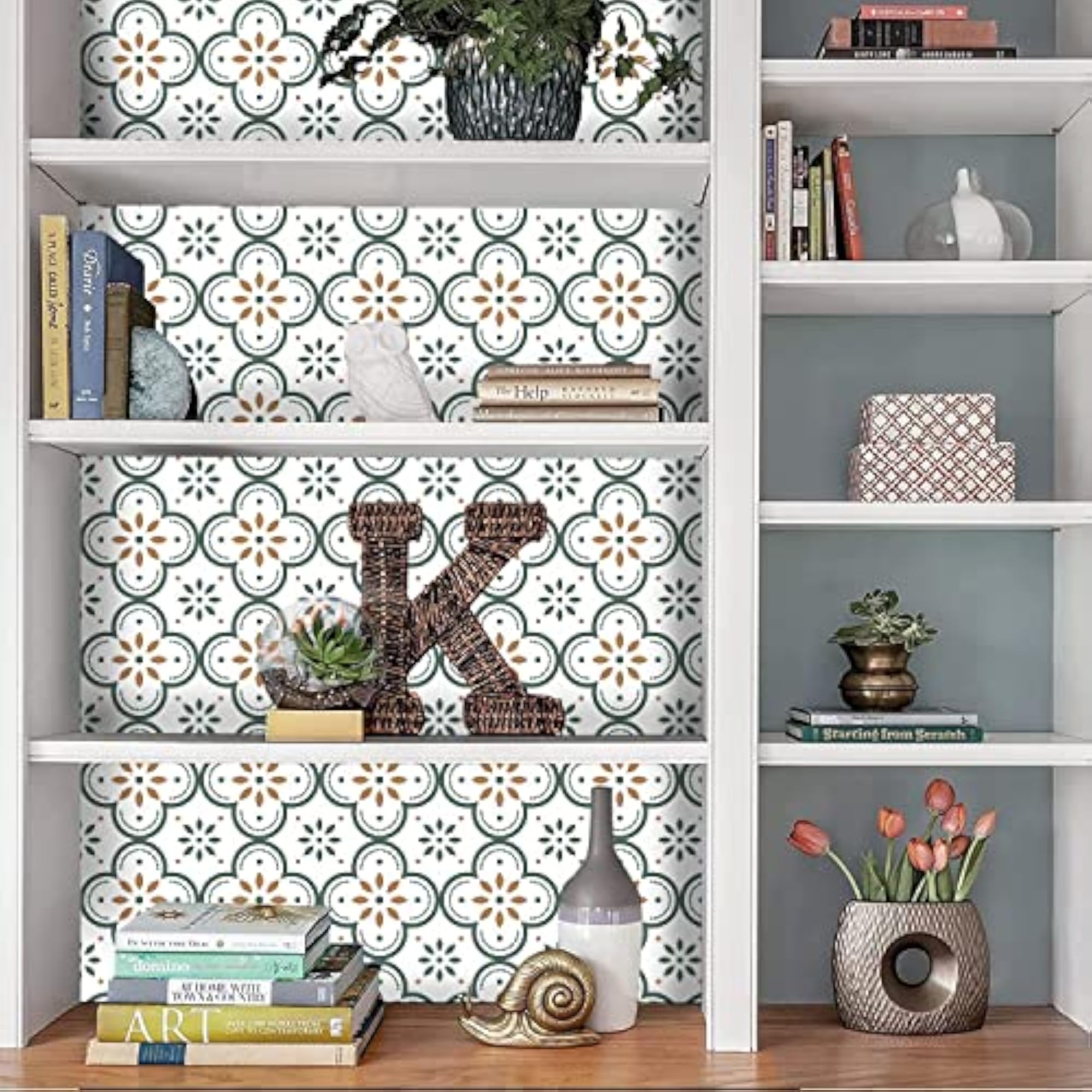 Moroccan Tile Stickers for Kitchen Backsplash & Bathroom