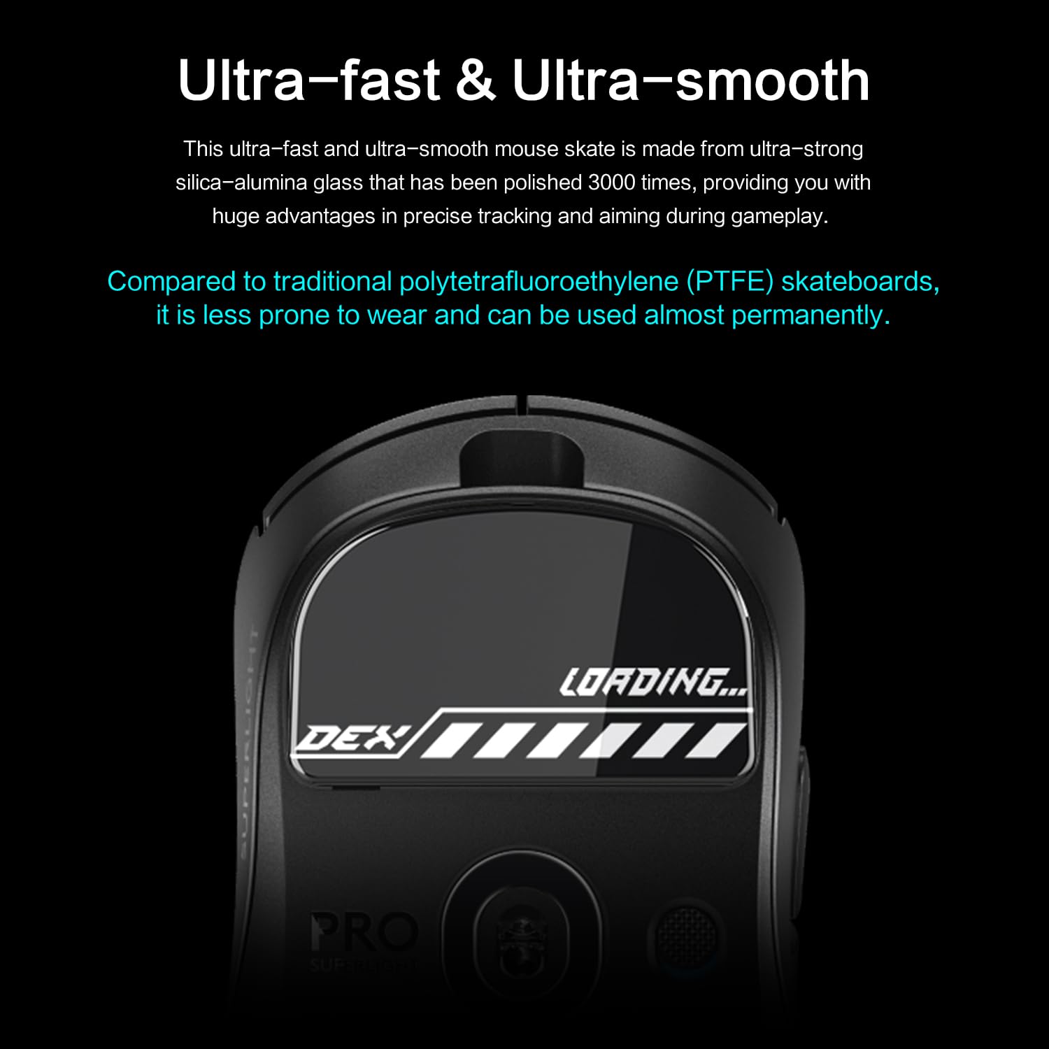 Piedini Mouse Logitech G PRO X Superlight - PTFE, Confezione Da 2, Per Gaming - Foto 2