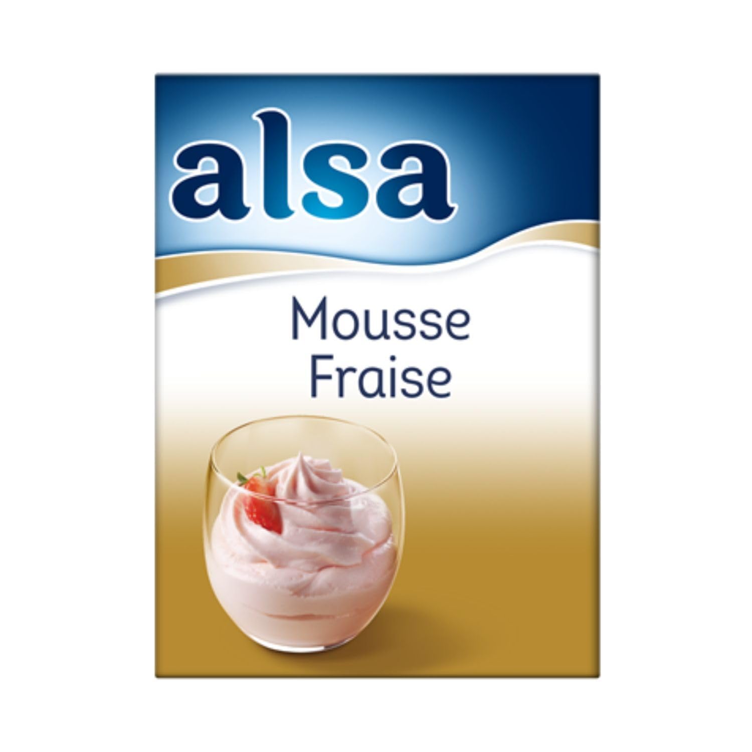 Alsa Mousse à la fraise 860 g 108 portions