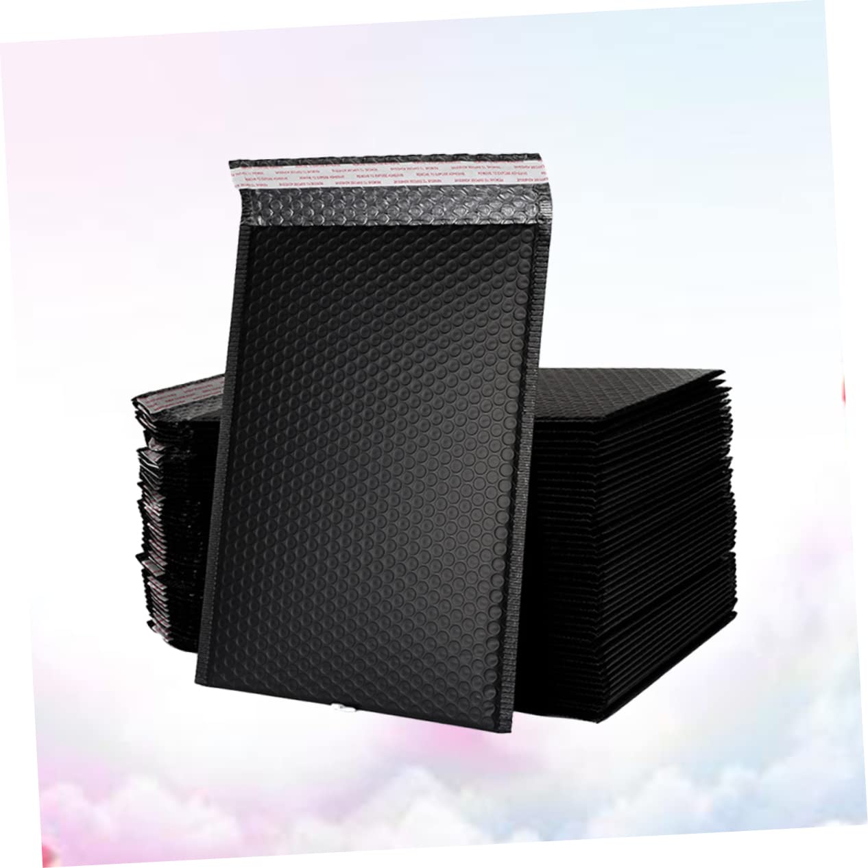 LALAFINA 50 Pcs bolsa embalaje urgente bolsas polipropileno bolsas burbujas mochilas escolares school bag bolsa almacenamiento burbujas espesar sobre acolchado