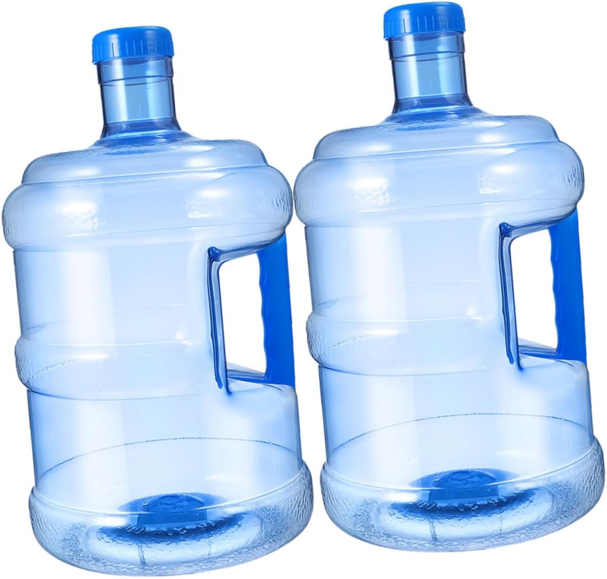 Thickened Camping Water Container 2 Pack Large Capacity Outdoor Water Bottles Handles for Hiking and Travel