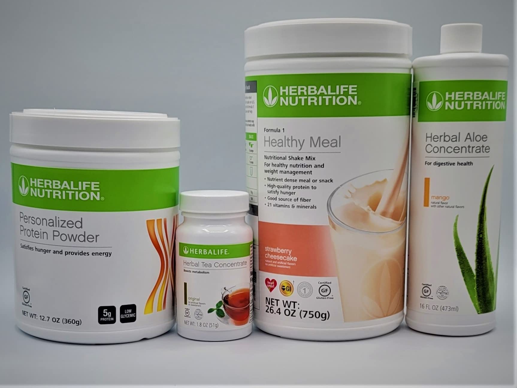 Amazon.com: HERBALIFE Formula 1 Four Combo (Strawberry