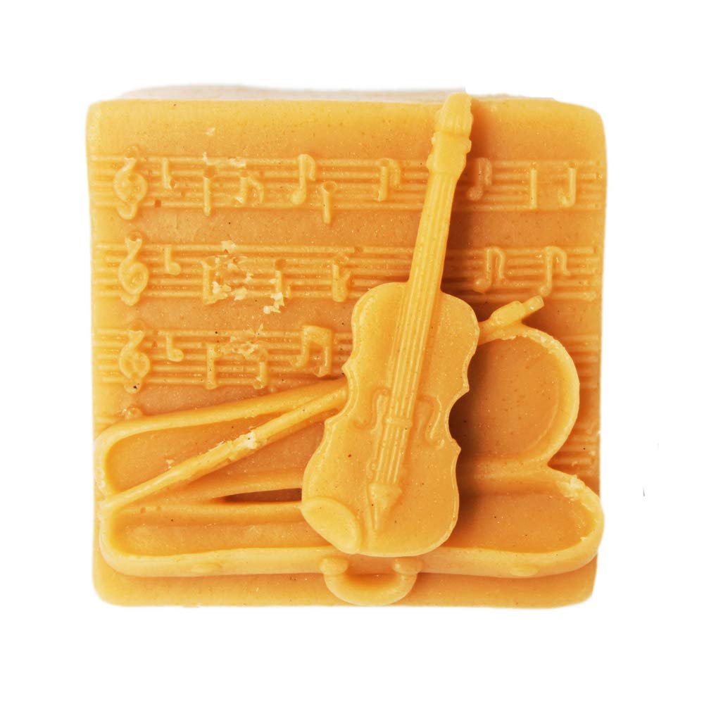 LC violin Silicone Moulds Handmade Soap Molds Silicone Soap Mould Soap DIY Mold Cake Molds
