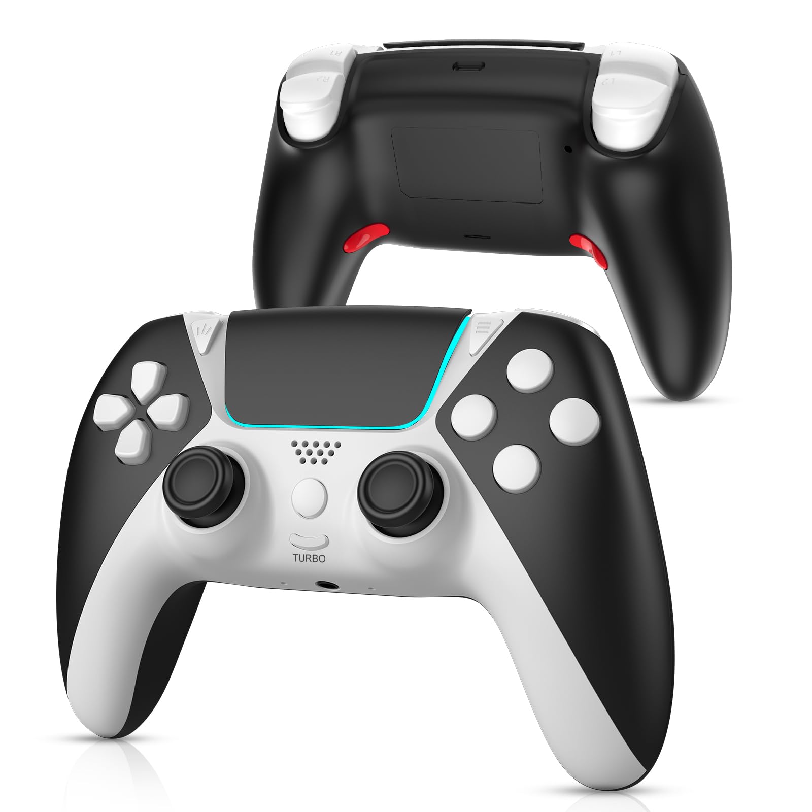 YMIR Controller for Amazon Luna Game, Luna Wireless Controller for Fire TV/PS4/ PC/Mac/iPhone/iPad/Steam, Enhanced Hall Effect Controller with 2 Mapping Buttons,Turbo Function,1200mAh, 3.5mm Audio