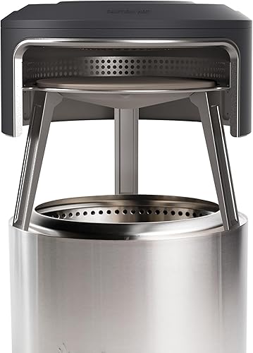 Miniatura 9 de Solo Stove Ranger Pi Fire - Accesorio para horno de pizza para fogata Ranger, incluye estuche de transporte y piedra de pizza de cordierita,