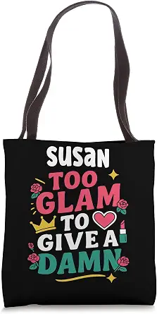 SUSAN Personalized Women's Gift Custom Tote Bag