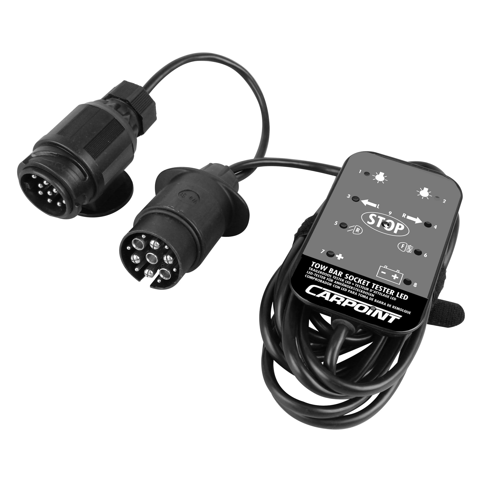 CARPOINT 0438118 Tester toma de remolque