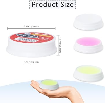 12PCS Fingertip Moistener, 10 G Three-Colour Envelope Moistener, Finger Moisturizer Non-Slip Finger Moistener for Sorting Paper Grip Paper Bills Document Counting Collating Sorting Task