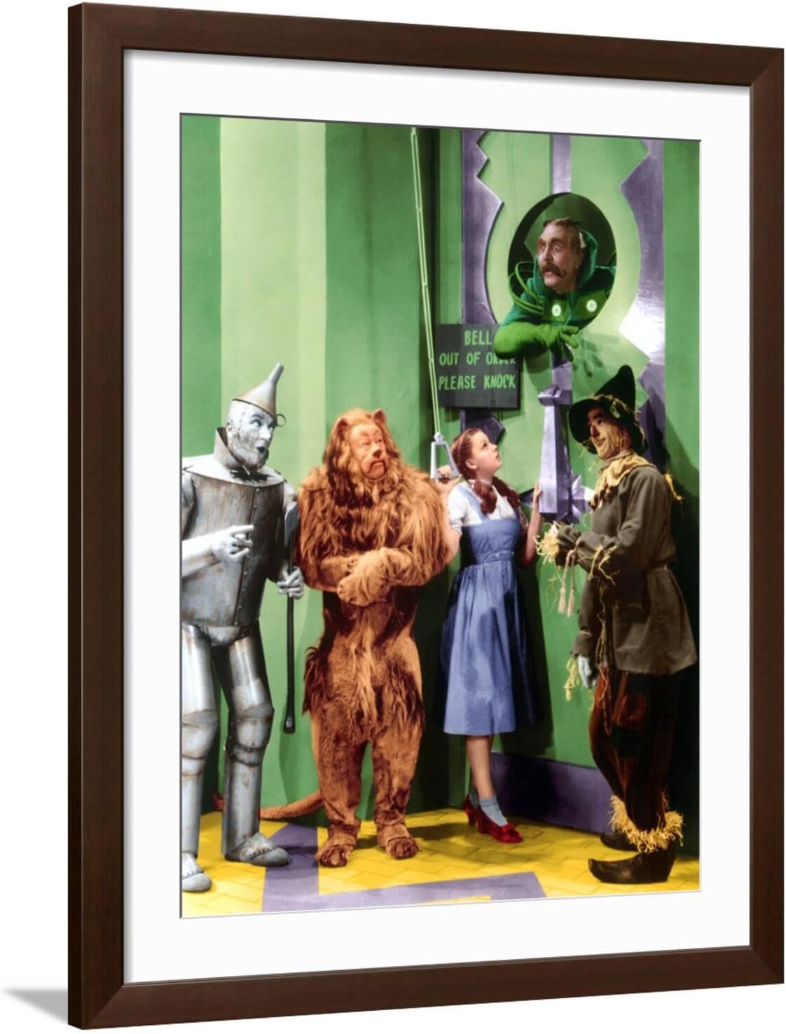 Art.com Wall Premium Photographic Print The Wizard of Oz, Jack Haley, Bert Lahr, Judy Garland, Frank Morgan, Ray Bolger, 1939, 12" x 16"