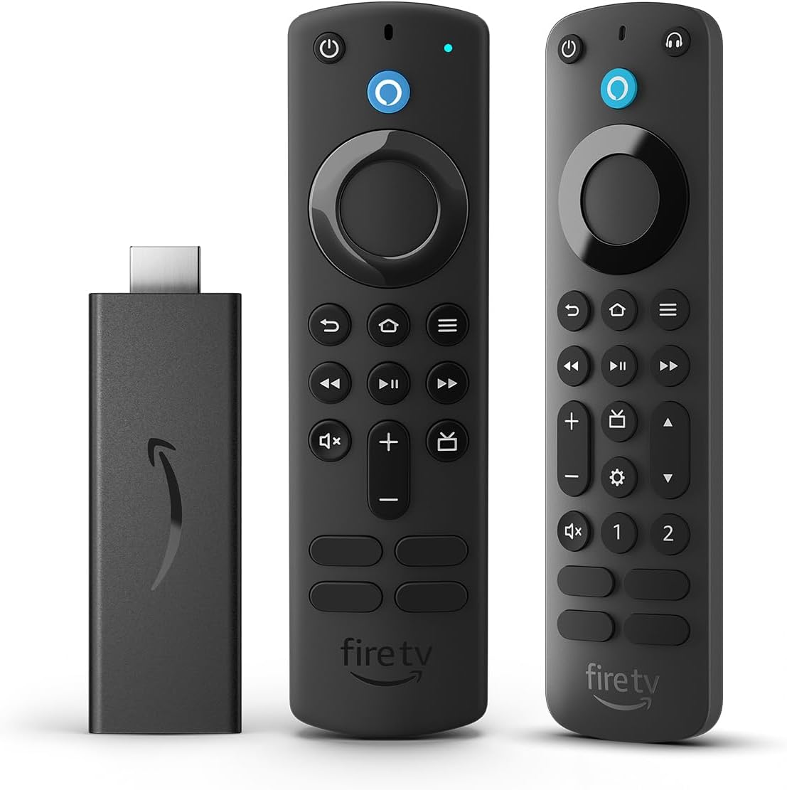 Amazon Fire TV Stick HD streaming device + Alexa Voice Remote Pro with remote finder, TV controls and backlit buttons (compatible Fire TV device required) Amazon Fire TV Stick HD streaming device + Alexa Voice Remote Pro with remote finder, TV controls and backlit buttons (compatible Fire TV device required)