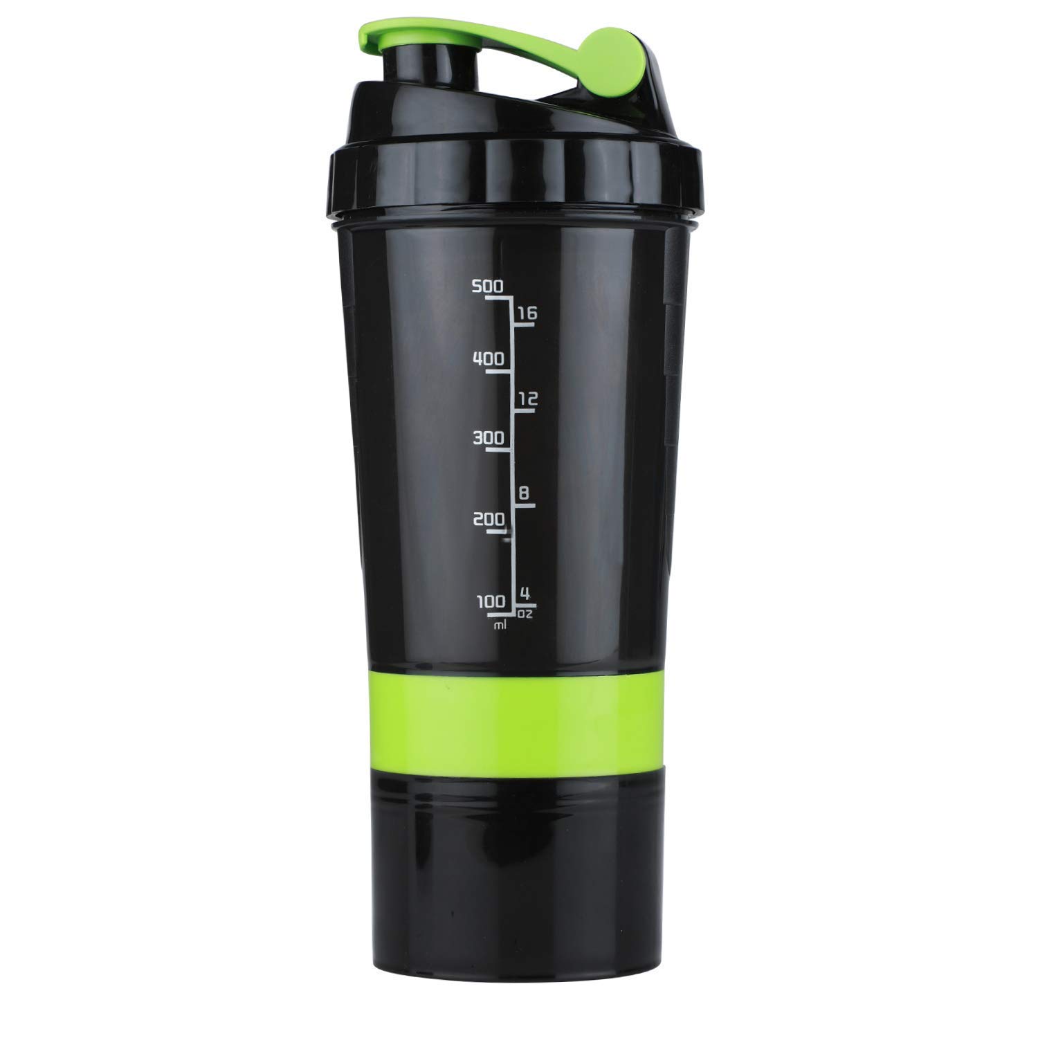 SVShoperzone Leakproof Protein Shaker Bottle with Steel Blender - Gym Shaker for Protein Shake Sipper Bottle, Smoothie Shaker Bottle, Gym Accessory Gift for Men and Women (500ml)-image-36