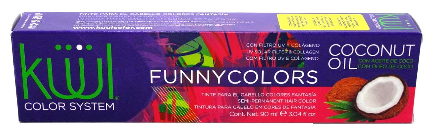 Kuul Funny Colors Violet 3.04 Ounce Tube (90ml)