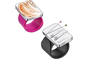 2-Piece Magnetic Pincushion for Sewing & Hairstylists