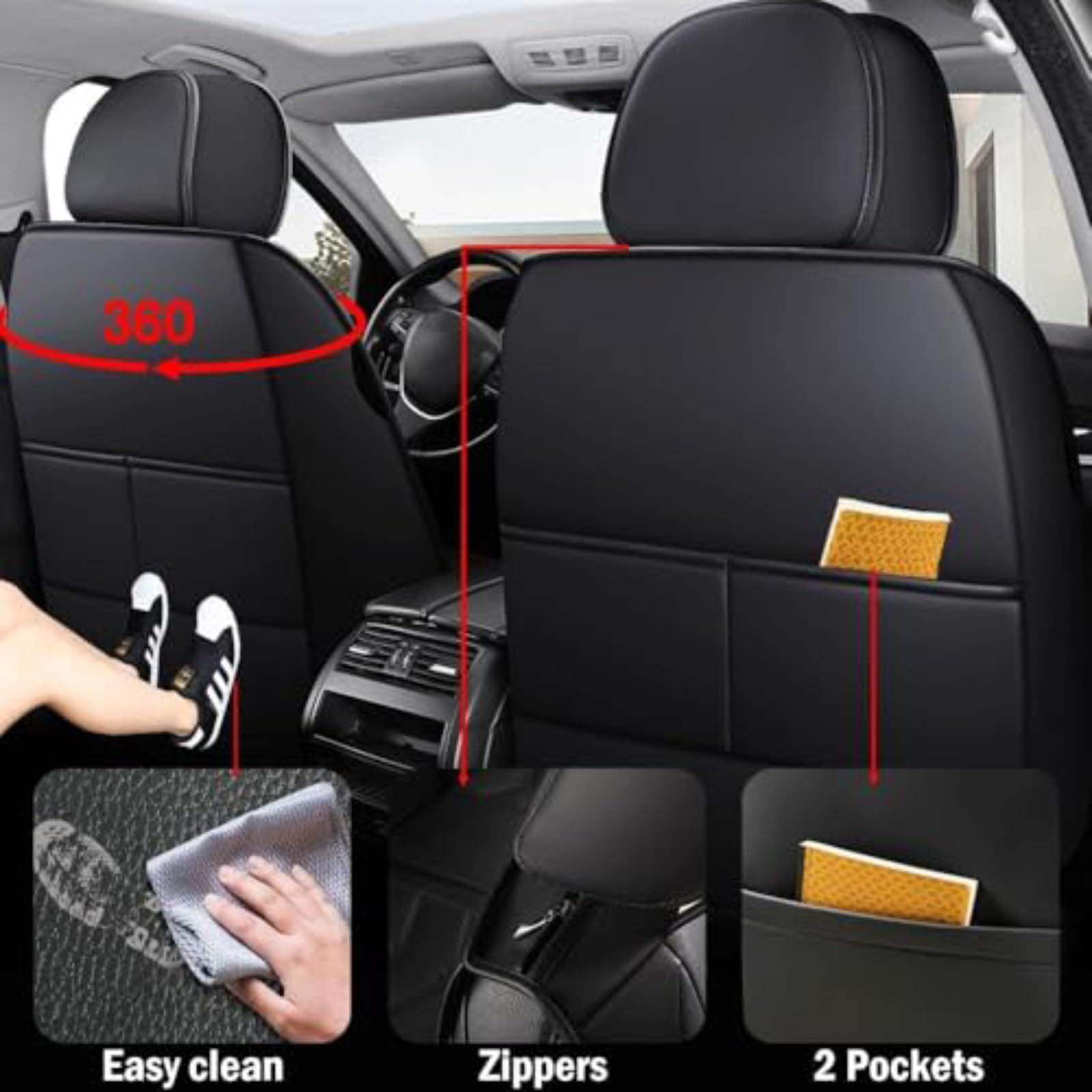 para Toyota RAV4 Rav 4 2004-2013 Fundas Asientos Coche
