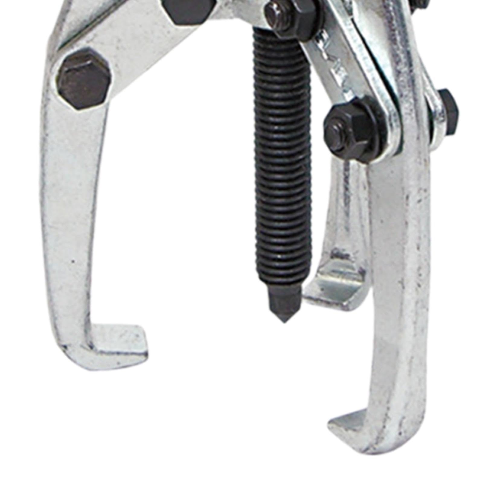 Okiyakusama Bearing Puller Jaw Puller Removing Tool Multipurpose T Shaped Thread for Slide Gears Pulley and Flywheel Pump Pulley Remover, 3 Jaws 10 to 80mm