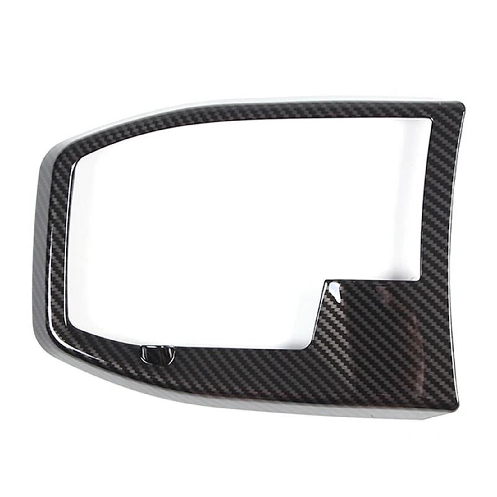 for X1 IX1 U10 U11 2023-2024 Car Central Control Gear Panel Decorative Frame Sticker Interior Accessories IENQBVL(Carbon Fiber Pattern)