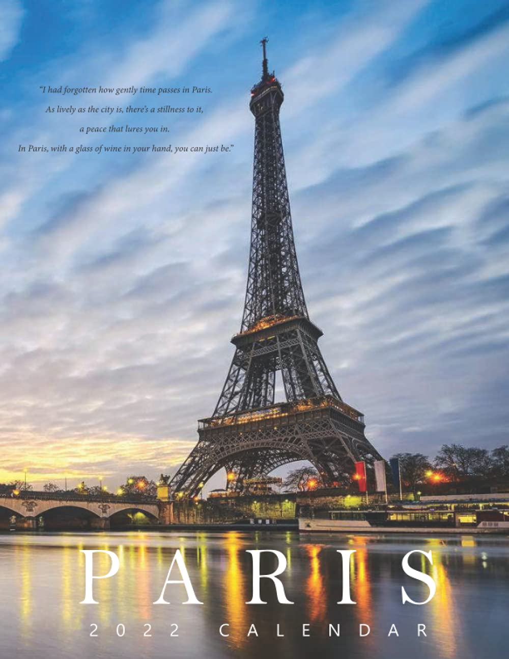 Paris カレンダー 2022 0 Paris Calendar et Bouquet Large