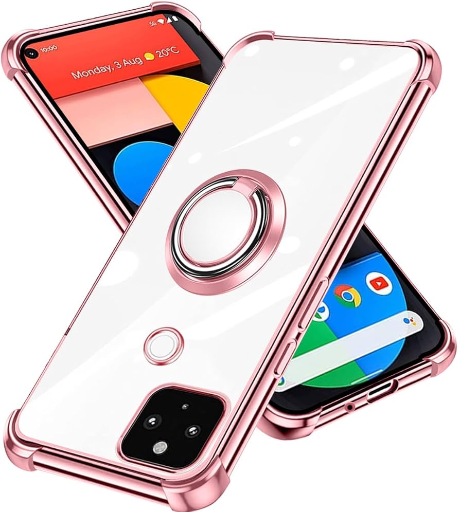 【付属品なし】Google Pixel 5a 5G 本体 ケース付き Amazon.co.jp: nahailun Google pixel 5a ケース クリア リング付き 耐