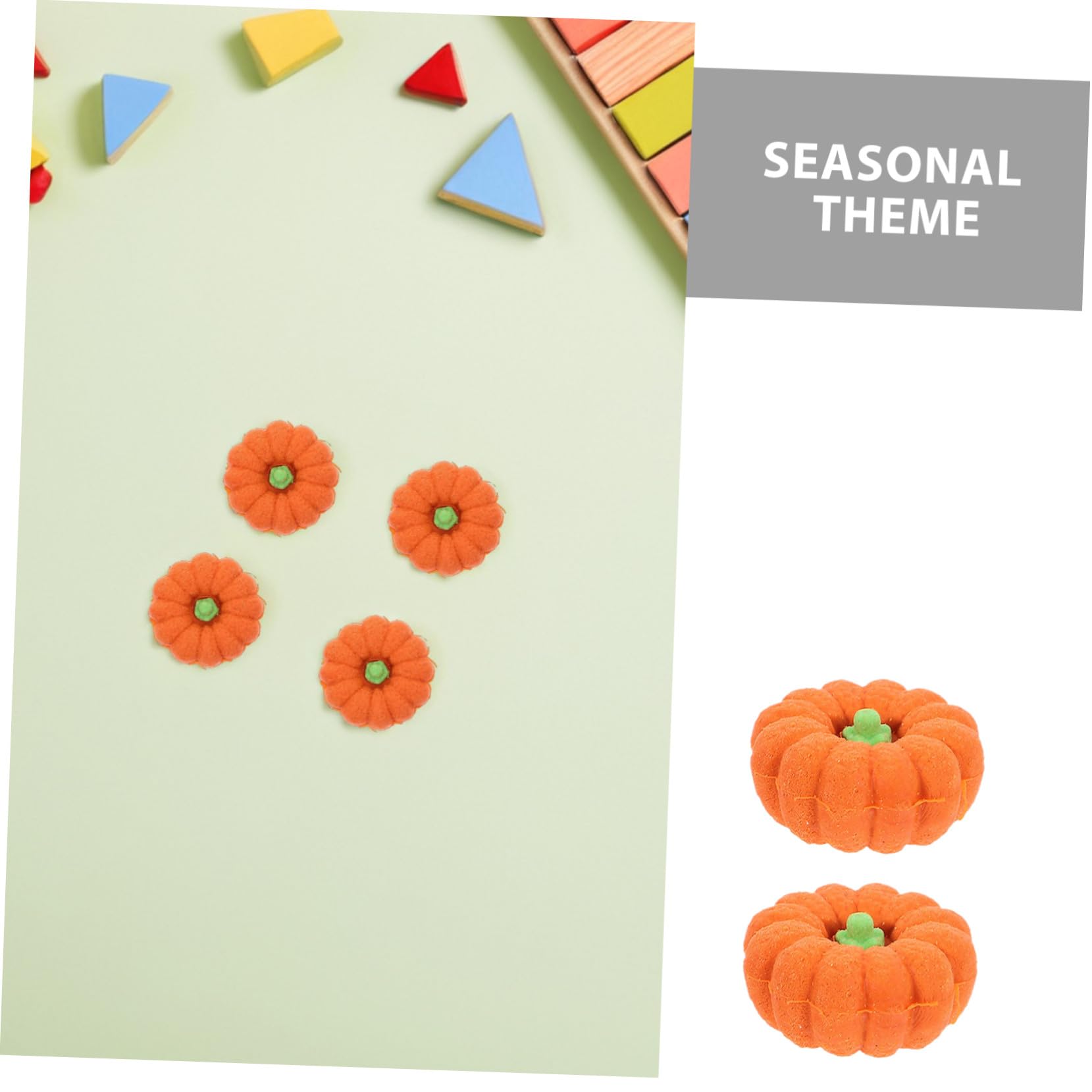 ORFOFE 80 Di Gomma 3D Per La Scuola Mini Gomme Da Cancellare A Forma Di Zucca Gomme Divertenti Per Matite A Forma Di