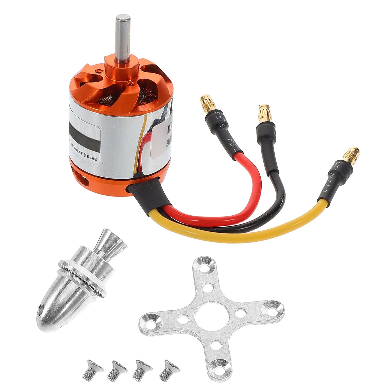 TOYANDONA Motor Eléctrico Sin Escobillas Precisión De Fabricación Adecuado para Aviones y Helicópteros RC