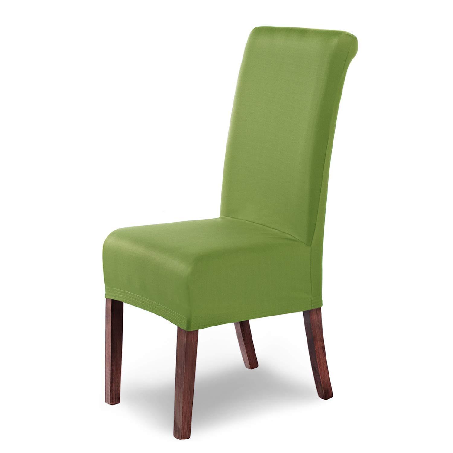 Scheffler-Home Stretch Stoelhoes Emma / Set van 6 Elastische Stoelhoezen / Stoelbekleding Vrijdragende Stoelen / Microvezel Spanhoes met Elastische Band Elegante Stoelhoezen