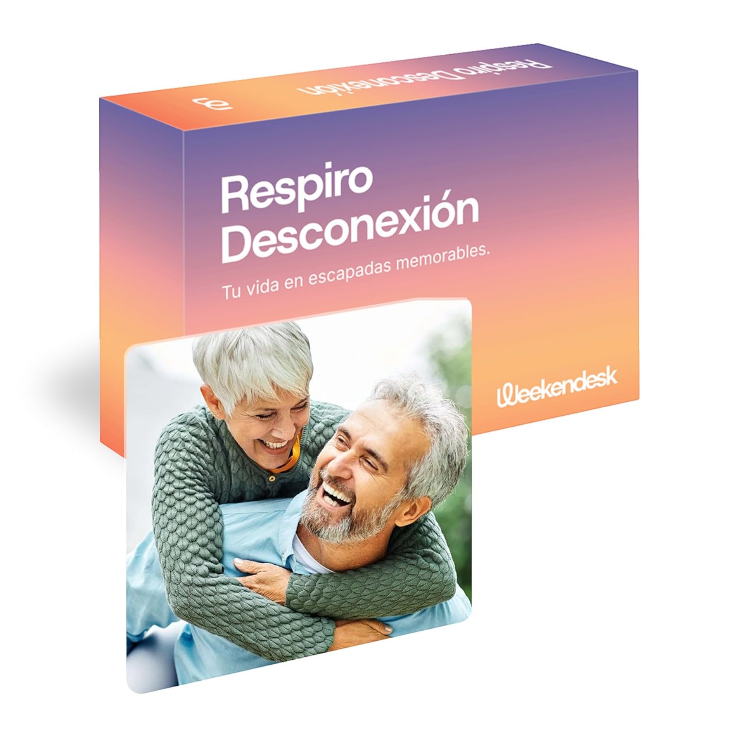 WEEKENDESK ¡Feliz Jubilación! - Caja de Regalo para 2-1 Noche con Desayuno, Spa o Cena y Detalle Especial - Regalo Jubilación Hombre y Mujer