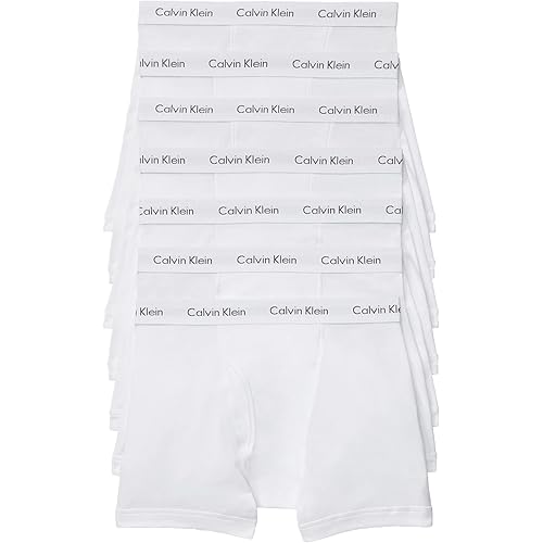Calvin Klein Men's Cotton Classics 7-Pack Boxer Brief