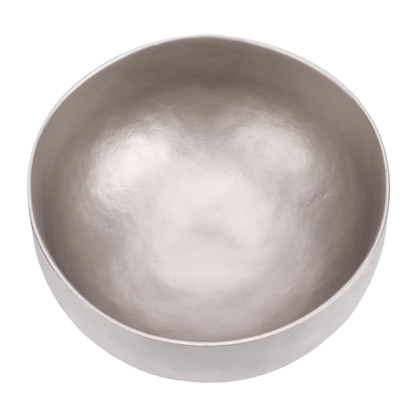 Naroote Große Servierschüssel, 2 L, Ti-Legierung, Doppelwandig, Metall-Suppenschüssel für Suppe, Reis, Salat, Nudeln und Abendessen, Küche, Camping, Kratzfest, Leicht, Tragbar